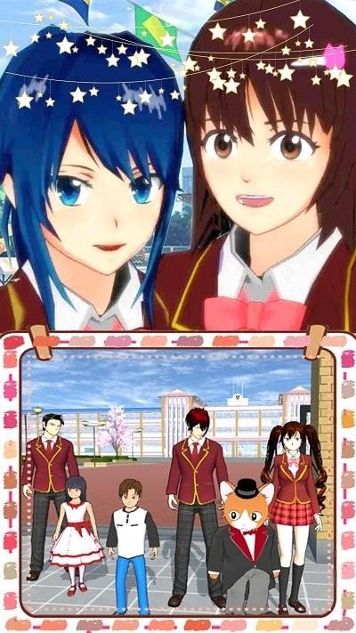 樱花校园时尚少女游戏下载,樱花校园时尚少女,校园游戏,模拟游戏